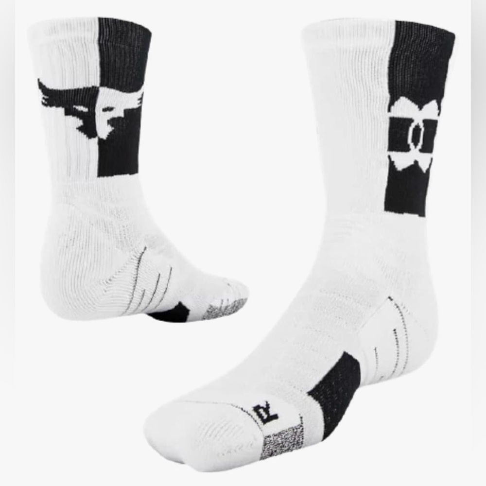 NWT Under Armour Men’s Project Rock Playmaker Crew Socks